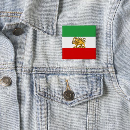イラン ライオンと太陽 イランの旗 ピンバッジ (インサイチュ)
