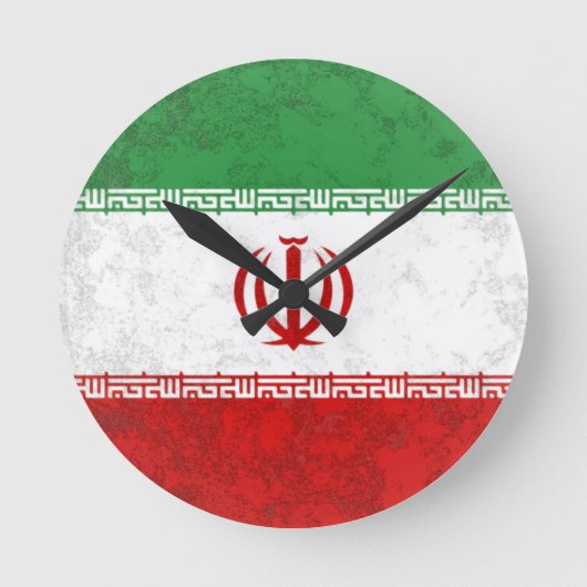イラン ラウンド壁時計 (正面)