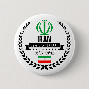 イラン 缶バッジ