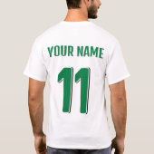 イラン 2026 ファンTシャツ Tシャツ (裏面)