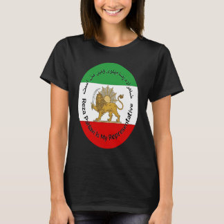イランReza Pahlaviは私の代表的な女性生活である Tシャツ