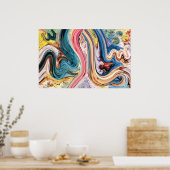イラ最高のスム絵画とベクター ポスター (キッチン)