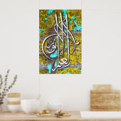 イラ最高のスム絵画とベクター ポスター (キッチン)