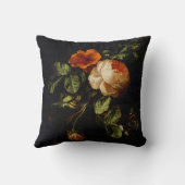 イリアス・ヴァン・デン・ブローク、まだ生きるバラ クッション (裏面)