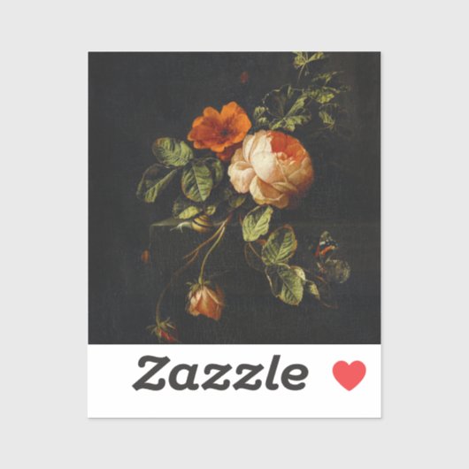 イリアス・ヴァン・デン・ブローク、まだ生きるバラ シール (シート)