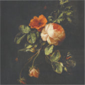 イリアス・ヴァン・デン・ブローク、まだ生きるバラ シール (正面)