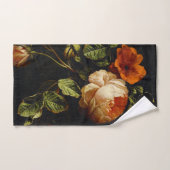 イリアス・ヴァン・デン・ブローク、まだ生きるバラ バスタオルセット (ハンドタオル)