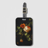 イリアス・ヴァン・デン・ブローク、まだ生きるバラ ラゲッジタグ (正面縦)