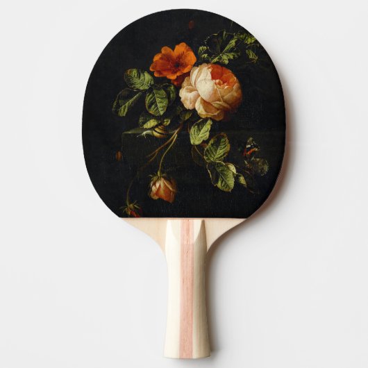 イリアス・ヴァン・デン・ブローク、まだ生きるバラ 卓球ラケット (正面)