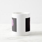 イリアムサマー春フラワーアイリッシュデザイン コーヒーマグカップ (中央)