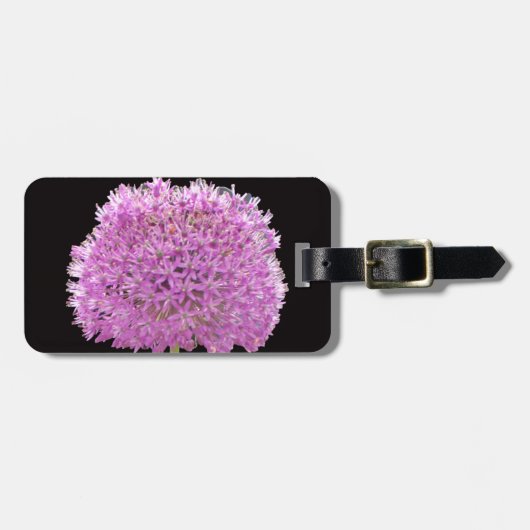 イリアムサマー春フラワーアイリッシュデザイン ラゲッジタグ (正面横)