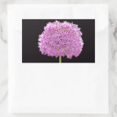 イリアムサマー春フラワーアイリッシュデザイン 長方形シール (バッグ)