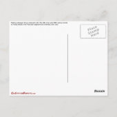 イリアム公共図書館カードNo. 1 ポストカード (裏面)