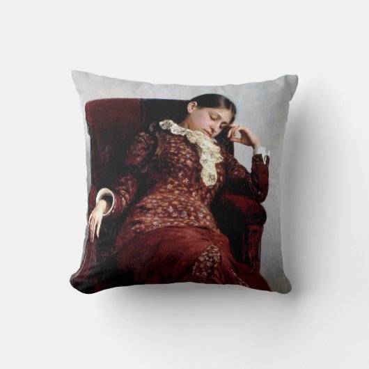 イリア・リピンさん、休憩 クッション (正面)