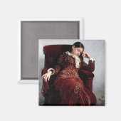 イリア・リピンさん、休憩 マグネット (正面/裏面)