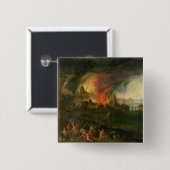 イリオス(銅の油)の焼却 缶バッジ (正面&裏面)