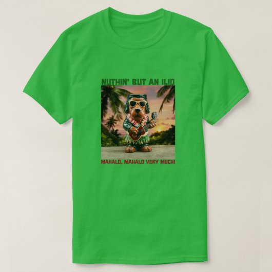 イリオ以外の何も Tシャツ (デザイン正面)