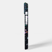 イリデッセント抽象ステンドグラスパターン カスタムデザイン Case-Mate iPhoneケース (裏面 / 左)