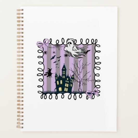 イリデッセント コケット ハロウィン プランナー手帳 (正面)