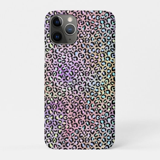イリデッセント・ヒョウシリーズデザイン6 Case-Mate iPhoneケース (裏)