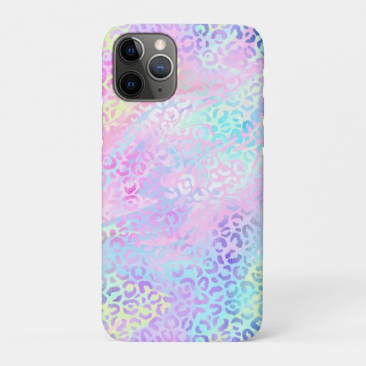 イリデッセント・ヒョウシリーズ デザイン10 Case-Mate iPhoneケース (裏)