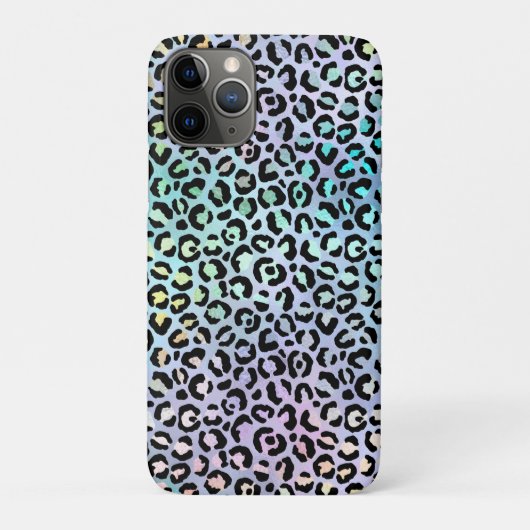 イリデッセント・ヒョウシリーズ デザイン8 Case-Mate iPhoneケース (裏)