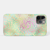 イリデッセント・ヒョウ・シリーズ・デザイン2 Case-Mate iPhoneケース (裏面(横))