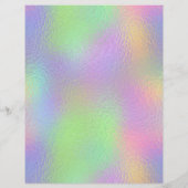 イリデッセント フェイク フォイル スクラップブッキング ペーパー No. 66 (裏面)