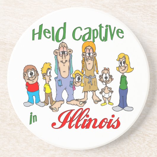 イリノイおもしろいトレーラーパークサンドストーンコースター コースター (正面)