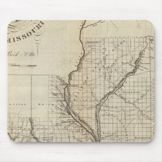 イリノイとミズーリ3 マウスパッド (正面)