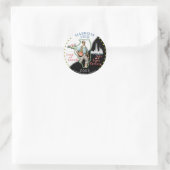 イリノイのステッカー ラウンドシール (バッグ)