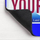 イリノイのナンバープレートのマウスパッド マウスパッド (コーナー)