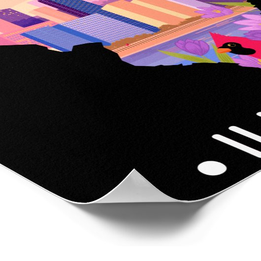 イリノイのポスター ポスター (角)