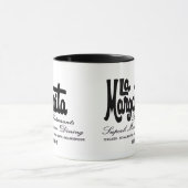 イリノイのラマルガリータのレストラン マグカップ (中央)