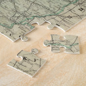 イリノイの公式線路地図 ジグソーパズル (側面)