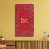 イリノイの地図2 キャンバスプリント (インサイチュ (リビング))