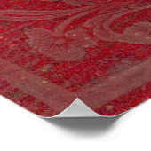 イリノイの地図 ポスター (角)