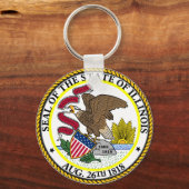 イリノイの封印 キーホルダー (正面)