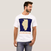 イリノイの岩 Tシャツ (正面フル)