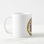 イリノイの州のシール コーヒーマグカップ (左)