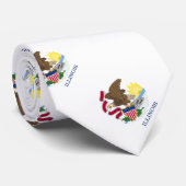 イリノイの州の旗 ネクタイ (ロール)