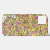 イリノイの新しい地図 Case-Mate iPhoneケース (裏面 (横))