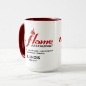 イリノイの炎のレストラン マグカップ (正面左)