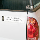 イリノイの考古学 バンパーステッカー (トラック上)