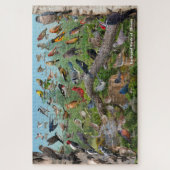 イリノイの裏庭の鳥 ジグソーパズル (縦)