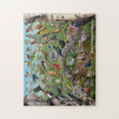 イリノイの裏庭の鳥 ジグソーパズル (縦)