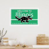 イリノイへようこそ ポスター (キッチン)