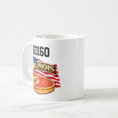 イリノイクラシックマグ コーヒーマグカップ (正面左)