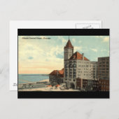 イリノイ中央倉庫シカゴレプロヴィンテージ1913 ポストカード (正面/裏面)