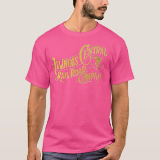 イリノイ中央鉄道ヴィンテージイリノイ中央線 Tシャツ